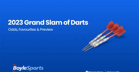 2023 Grand Slam of Darts Odds, Favourites & Preview.